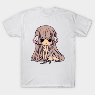 pink pastel chibi chii / chobits elda chi motosuwa T-Shirt